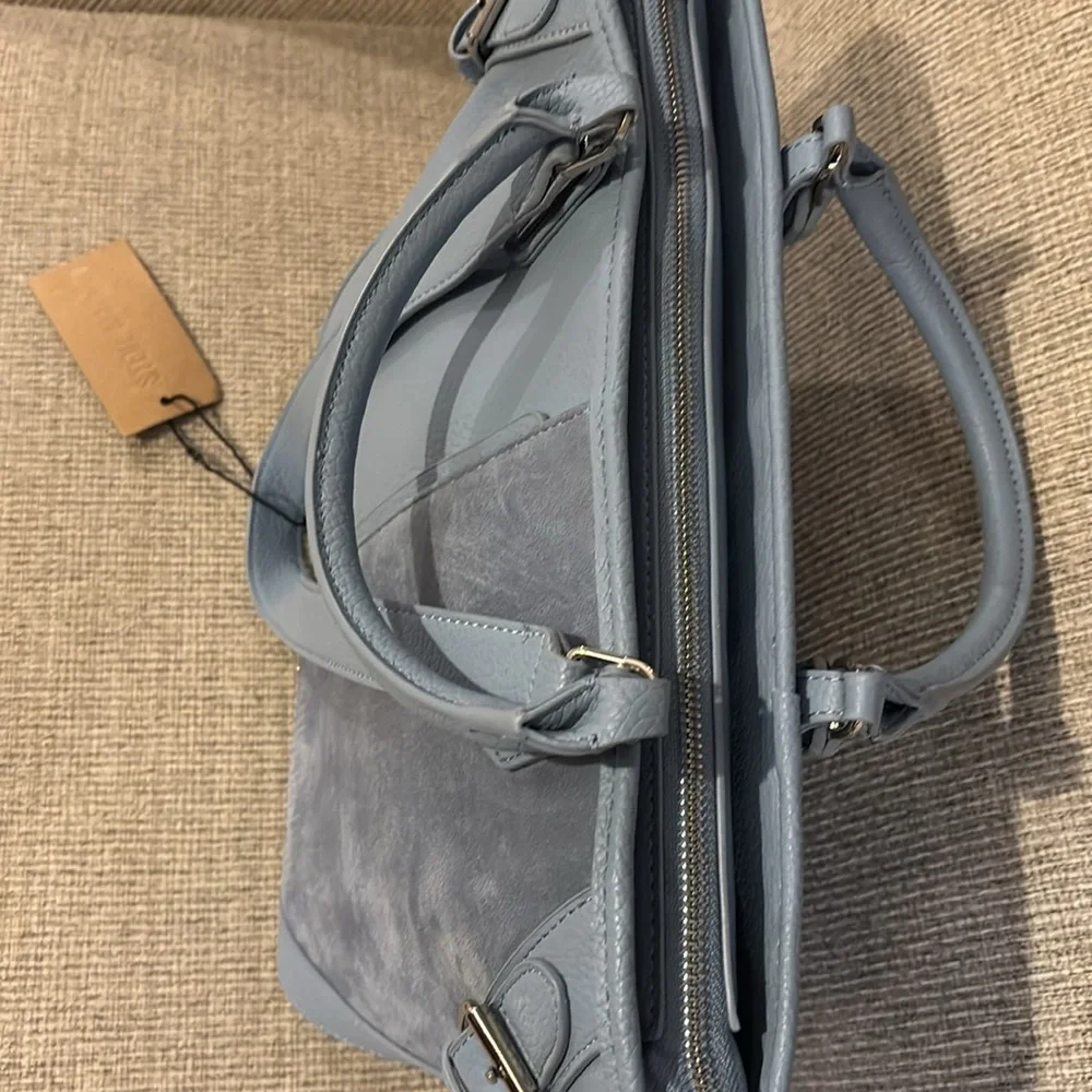 Steven Madden Blue Bleticia Tote New - Picture 3 of 8